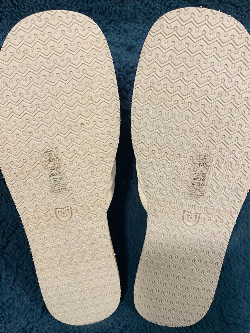 Rothy’s Summer Sandal – White Sand | Women's Size 11.5 Brand New - Picture 10 of 10
